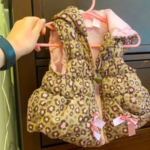 Baby puffer vest